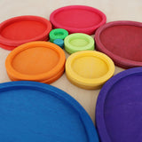 Concentric Circles & Rings (Rainbow)