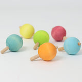 Grimm's Pastel Spinning Tops