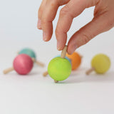 Grimm's Pastel Spinning Tops