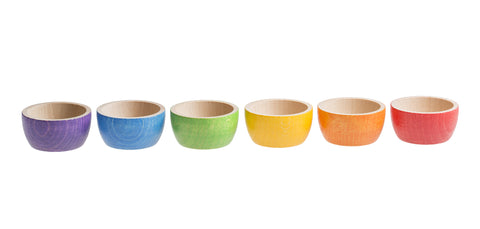 GRAPAT 6 bowls in 6 rainbow colors