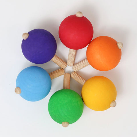 Grimm's Rainbow Spinning Tops