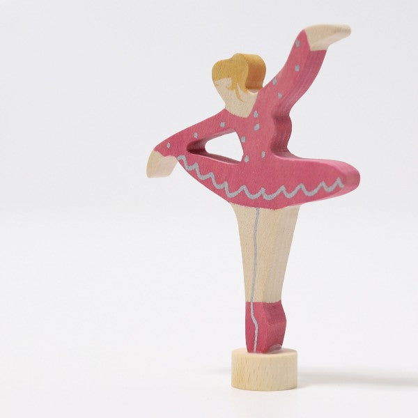 Decorative Ballerina Ruby Red
