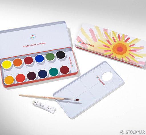 Stockmar Gouache Paint - Set of 12 opaque colors @ 大樹孩子生活館             Tree Children's Lodge, Hong Kong - 1