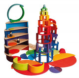 Semicircle plates (Rainbow)