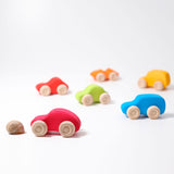 Colored Wooden Cars