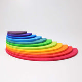 Semicircle plates (Rainbow)