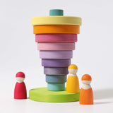 Pastel Conical Tower,  Large