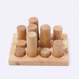 Stacking Game Small Natural Rollers