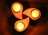 Wooden Candle Holder