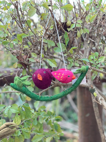 Mother and Daughter on a Branch