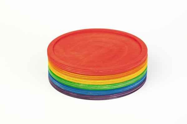 6 rainbow dishes