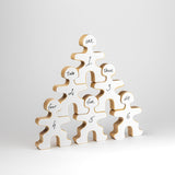 Creative White Sticker Set